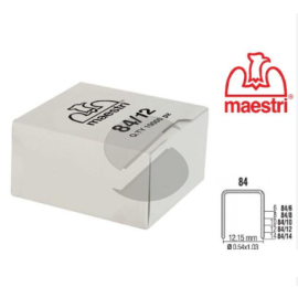 PUNTI METALLICI RO-MA SERIE 84 - BOX 10000 PZ PER FISSATRICE BRONZATI