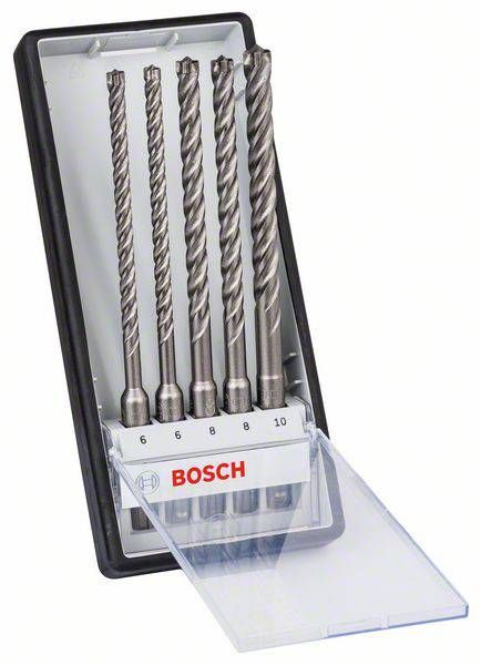 Punta Per Martello Perforatore Bosch SDS Plus-3 - Ø 8 X 200 Mm, Per Calcestruzzo E Materiali Duri - Foto 1